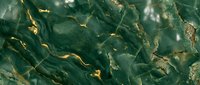 Luxurious emerald green marble with gold veining creates an elegant abstract texture suitable for backgrounds, wallpapers, and premium design projects.