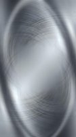 Abstract metallic surface with brushed steel texture and curved reflective patterns creating dynamic light effects for modern design backgrounds.