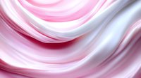 Soft flowing waves in pink and white create gentle abstract curves and ripples with silky smooth texture, suitable for luxury beauty and wellness backgrounds.