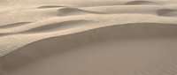 Endless rolling sand dunes create mesmerizing patterns and textures in warm desert landscape with soft natural lighting and smooth curves.