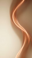 Smooth flowing copper and cream gradient waves create an elegant abstract design with soft lighting effects, suitable for backgrounds, wallpapers, and modern design projects.