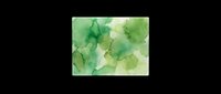 Green watercolor wash texture isolated on transparent background, ready for T-shirts, stickers, sublimation, print on demand, and digital design projects.