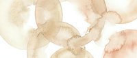 Abstract watercolor background with soft beige and peach tones creating organic flowing shapes for modern design projects and artistic compositions.