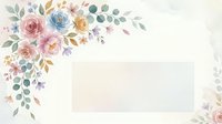 Watercolor floral corner arrangement with roses, ranunculus, and eucalyptus leaves on cream background, suitable for wedding invitations and greeting cards.
