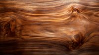 Natural wood grain texture with rich brown swirls and knots creating an organic flowing pattern, suitable for luxury furniture design and interior architecture backgrounds.