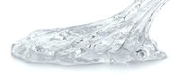 Clear water splashing and flowing on white background, isolated for beverage, cosmetics, and product design use.