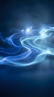 Abstract blue energy waves flowing with bright light effects and dynamic motion trails creating futuristic digital atmosphere for technology backgrounds.