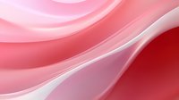 Elegant flowing curves in pink and red tones create dynamic abstract background with soft white wavy lines, suitable for modern business presentations and luxury branding designs.