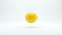 Fresh yellow lemon isolated on white background with shadow, citrus fruit for cooking, healthy nutrition and vitamin C supplement.