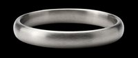 Polished silver metal bangle bracelet isolated on transparent background, ready for jewelry design, e-commerce, print-on-demand, and digital product mockups.