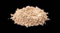 Loose beige powder isolated on transparent background, ready for cosmetics, makeup, beauty product design, sublimation, print-on-demand, and digital design projects.