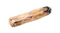 Dried corn husk with natural texture and weathered appearance, isolated on white background for design, packaging, craft projects, and decorative applications.
