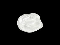 Clear plastic dome lid isolated on transparent background, ready for clipart, print-on-demand products, stickers, and sublimation designs.