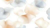Soft abstract organic shapes in cream and gray tones on white background, suitable for modern design, wallpapers, and contemporary branding projects.