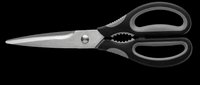 Kitchen scissors isolated on transparent background, ready for clipart, stickers, print on demand, sublimation, and t-shirt design use.