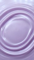 Lavender liquid swirl with concentric circular waves creating smooth, flowing motion effect. Soft gradient background ideal for cosmetics, skincare, wellness, and beauty product packaging design.