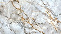Luxury white marble texture with golden veins, perfect for interior design projects and premium surface backgrounds. Natural stone pattern ideal for architectural visualization.