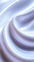 Smooth white silky fabric waves creating elegant flowing curves and soft folds with gentle highlights and shadows for luxury product backgrounds.