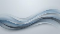 Abstract flowing waves in soft blue and gray tones creating elegant curved lines on light background for modern design projects and presentations.