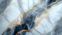 Elegant gray marble texture with golden veins creating luxurious pattern for interior design, wallpaper, or premium packaging background.