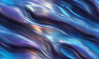 Abstract flowing waves in blue and purple with luminous highlights creating dynamic motion background for modern digital design projects.