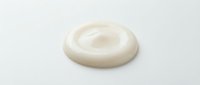 Isolated white rubber ring or gasket on neutral background, ready for product design, packaging mockups, and industrial applications.