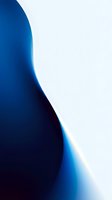 Abstract blue curved wave flowing against white background creating modern minimalist design for business presentations and digital graphics.