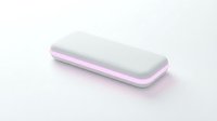 Isolated white and lavender rectangular device with rounded edges on white background, suitable for product mockups, tech presentations, and design applications.