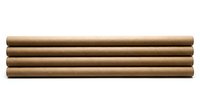 Stacked wooden dowels or rods in natural tan color arranged horizontally, suitable for crafts, construction, woodworking projects, and design mockups.