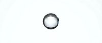 Transparent glass sphere or crystal ball isolated on white background, suitable for design projects, web graphics, and digital compositions.