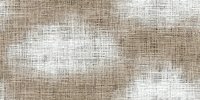 Natural beige linen fabric texture with white distressed areas, creating rustic organic pattern for backgrounds, crafts, and home decor projects.
