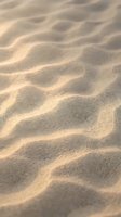 Soft golden sand dunes with natural wind-carved ripple patterns creating textured waves across desert landscape for travel and nature backgrounds.