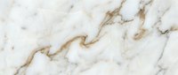 White marble texture with golden brown veins creating elegant natural stone pattern for luxury interior design and architectural applications.