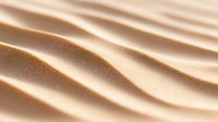 Smooth beige waves of sand create gentle rippling pattern with soft shadows and highlights, abstract natural desert landscape background for luxury design projects.