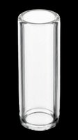 Glass guitar slide isolated on transparent background, ready for music, print on demand, stickers, t-shirt design, and clipart use.