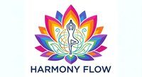 Colorful lotus flower mandala with meditation figure in center, vibrant rainbow petals design for wellness branding, yoga studios, spiritual healing practices.