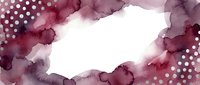 Burgundy and mauve watercolor wash with white central space and dotted texture overlay, suitable for backgrounds, web design, presentations, and creative projects.