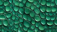 Emerald green bubble pattern with organic cellular structure creates abstract background texture. Dark outlines highlight each rounded shape for dramatic effect.