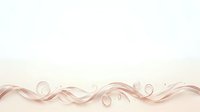 Flowing rose gold ribbons and swirling waves create an elegant, abstract design on soft neutral background, suitable for luxury branding and sophisticated layouts.
