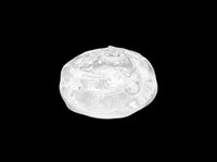 Clear plastic dome lid isolated on transparent background, ready for packaging design, food service, print-on-demand products, and commercial applications.