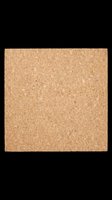 Cork texture surface isolated on transparent background, ready for design use in t-shirts, stickers, sublimation, print-on-demand products, and digital crafts.