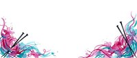 Vibrant magenta and turquoise ink splashes with dynamic brush strokes create an artistic corner design element for creative projects and modern backgrounds.