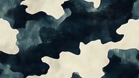 Organic dark teal and cream abstract shapes with fluid, irregular edges creating a modern, artistic composition suitable for contemporary design projects.