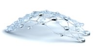 Clear water splash with droplets isolated on white background for beverage advertising and refreshing drink campaigns.