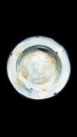 Empty ceramic bowl with watercolor texture, isolated on transparent background, ready for clipart, t-shirt design, print-on-demand, stickers, and sublimation projects.