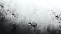 Dramatic monochrome abstract background with dark moody clouds and misty atmosphere creates ethereal, mysterious environment suitable for artistic projects.