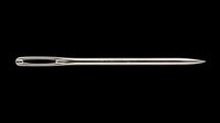 Sleek metal stylus pen isolated on transparent background, ready for design use on t-shirts, clipart, stickers, and print-on-demand products.