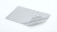 White paper envelope partially opened on clean background for business correspondence and mailing needs.