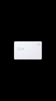 Blank white credit card with chip and contactless payment symbol isolated on transparent background, ready for design use on t-shirts, stickers, and print-on-demand products.