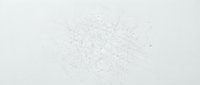 Cracked glass texture with radial fracture pattern on white background, isolated and ready for overlay, design, or damage effect use.